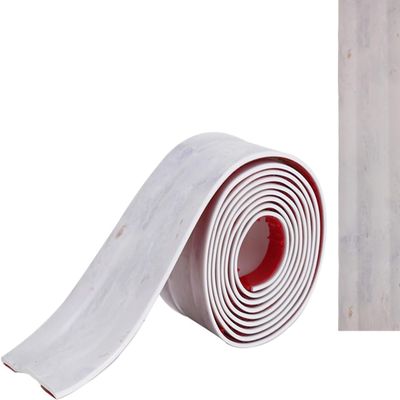 Floor Cable Cover Self-Adhesive Cable Hider White Black Grey Cable Management Kit/Groove for TV and PC Under Home Office Desk(D,1m)