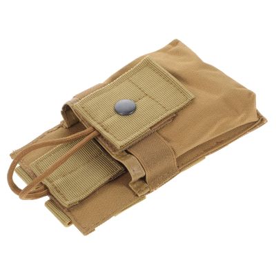 BELLIFFY Outdoor Multi-Function Radio Holder Pouch Heavy Duty Storage Bag for Camping Hiking and Security Use Convenient Accessory for Handheld Devices