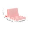 BELLIFFY 1pc Mobile Phone Tablet Holder Desk Clamp Multi-Function Portable Wire Clip for Desk view 2