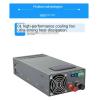 2000W Adjustable Switching Power Supply 15V 30V 48V 60V 80V 300V 150A 150V 30A 40A 50A 60A 80A 100A 120A AC To DC DC Power Voltage Converter for Computer Lab, LED Strip Light and So on(With display,0- view 3