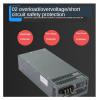 2000W Adjustable Switching Power Supply 15V 30V 48V 60V 80V 300V 150A 150V 30A 40A 50A 60A 80A 100A 120A AC To DC DC Power Voltage Converter for Computer Lab, LED Strip Light and So on(With display,0- view 4