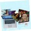 QUMIIRITY External Cd DVD Drive USB Optical Drive for Laptop DVD Rw Burner Cd Slot and Load view 2