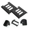 FELTECHELECTR 12pcs Hard Drive Adapter Bracket to Internal Converter for Desktop Durable Iron Ssd Mounting Accessory for Secure Hard Disk Installation view 4