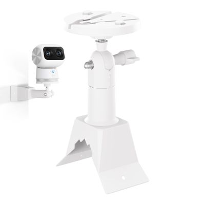 Adjustable Bracket Mount Compatible with Eufy Security Indoor Cam S350 Camera, 360 Degree Adjustable Camera Corner Bracket Mount for Eufy S350 Indoor Cam,1 Pack