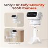 Adjustable Bracket Mount Compatible with Eufy Security Indoor Cam S350 Camera, 360 Degree Adjustable Camera Corner Bracket Mount for Eufy S350 Indoor Cam,1 Pack view 2