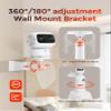 Adjustable Bracket Mount Compatible with Eufy Security Indoor Cam S350 Camera, 360 Degree Adjustable Camera Corner Bracket Mount for Eufy S350 Indoor Cam,1 Pack view 3