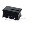 FELTECHELECTR Single-Bay Docking Station 2.5/3.5 Inch External Hard Drive Bay 3.0 to Adapter view 2
