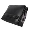 JTLB Fipilock FL - V1 Men Zipper Leather Wallet Smart Fingerprint Security Anti Theft Handbag Black view 2