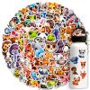 100pcs Cute Animal Stickers for Kids, Cartoon Animal Waterproof Vinyl Decal for Girl Teen Adult Water Bottle Laptop Phone Computer Skateboard Luggage Notebook (Cute Animal) view 2