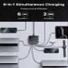 UGREEN Nexode 200W GaN USB C Charging Station, 8-Port Desktop Charger with PD 100W for MacBook Pro 16"/Air, Dell XPS, iPad Pro, iPhone 17/16/15, Galaxy S25/S24, Pixel 10/9 view 4