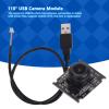 Walfront 2 Sets 15fps USB Camera Module Stable 30x25x14mm USB Camera Module with Cable for view 2