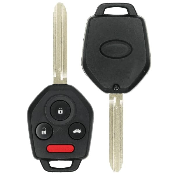 Replacement Keyless Remote Head Key Fob for Subaru STI 2015-2019 FCC CWTWBU766 Part Number 57497-FJ031 57497FJ031