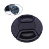 QUMIIRITY 5pcs Center Pinch Plastic Lens Cap for Front Lens Cover -loss Leash Protects against and Scratches view 2