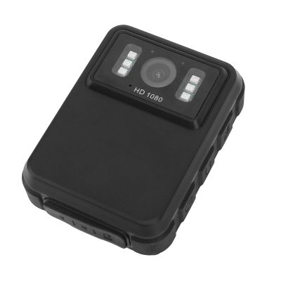 Zyyini Body Mounted Camera Night 1080p HD Wearable Camcorder, Portable Body Video Camera Loop Recording 130 Wide Angle for Law Enforcement with Night Function for Daily Rec (128GB)
