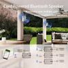 MWAU Outdoor Bluetooth Speakers 400w for Garage, Patio, Porch, Gazebo, Soffit, Entertainment Room. Wall Mount Speaker, Wireless Sync Up to 100 Speakers, IPX5 Waterproof (2 Pcs) view 2