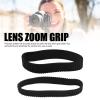 17 to 55mm Lens Grip Rubber Ring, Replacement Part Rubber Lens Grip Rubber Circle, Non Slip Provides Comfortable Grip High Elasticity, Simple Installation for 2PCS Lens Zoom view 2