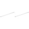 2pcs Copper Rod Antenna 7 Section Telescopic Aerial for Radio Television Toy Car Universal AM FM Roof Radio Aerial Mast Includes Screws view 1