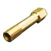 1/4" female To 1/8" Male 50 75 100 125 150mm Length Brass Nipple Cooling Fitting 1/2" view 1