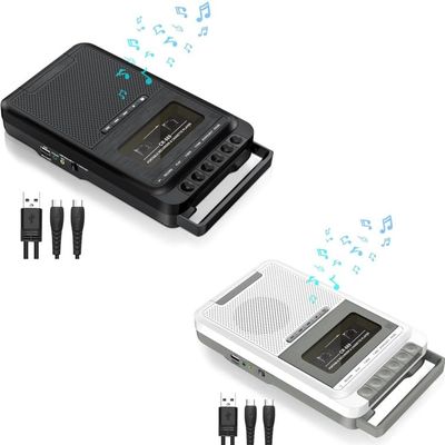Gracioso Cassette Player Converter, Portable Cassette to MP3 Music via U Disk