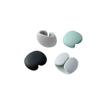 FELTECHELECTR 12pcs Silicone Magnetic Cable Organizer Earphone Cord Holder Wire Management for Home Office Design to Keep Cables Neat and Tidy view 4