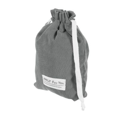 PATIKIL Soft Drawstring Lens Case, 9.84"x 6.69"x0.24" Drawstring Lens Pouch, Camera Protective Handbag for Nikon DSLR Camera Lens, Gray