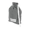 PATIKIL Soft Drawstring Lens Case, 9.84"x 6.69"x0.24" Drawstring Lens Pouch, Camera Protective Handbag for Nikon DSLR Camera Lens, Gray view 1
