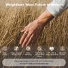 Victormont Vic Ring, Ultra-Light Titanium Smart Ring, 7-Day Battery Life, Fitness/Sleep/Stress Tracker for Women & Men, No APP Subscription Fees, IP68 Waterproof, iOS & Android Compatible(Gold, 8) view 4