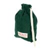 PATIKIL Soft Drawstring Lens Case, 9.84"x6.69"x0.24" Drawstring Lens Pouch, Camera Protective Handbag for Nikon DSLR Camera Lens, Dark Green view 1