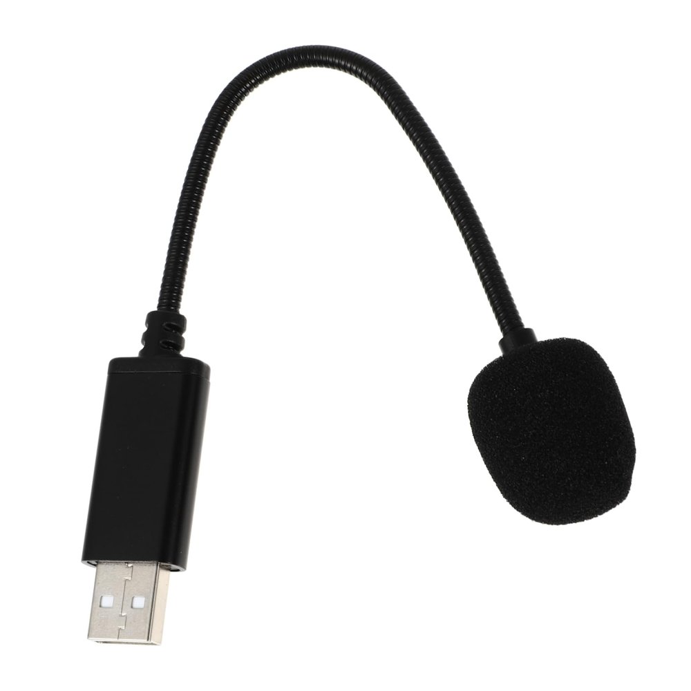 BESTonZON USB Condenser Microphone Flexible Gooseneck for Desktop Recording Live Streaming Online Classes and Podcasts Easy to Use Compact Design for Voice and Sound Capture