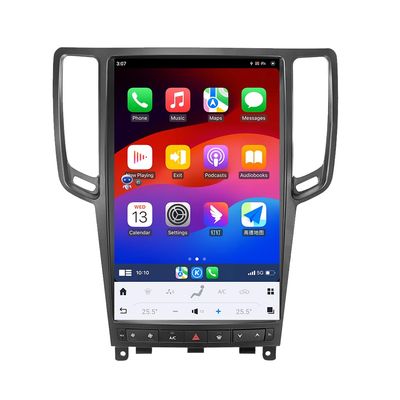 14.4 Inch Touchscreen Android 13 for Infiniti G37 G35 G25 2006-2014 Tesla Style Car Stereo GPS Navigation Multimedia Player Radio Tape Unit (8-128GB CarPlay)