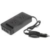 200W Car Power Inverter DC 12V to 110V Car Outlet Adapter Plug Adapter Converter with 4 USB Ports Power Inverter for Vehicles (Black) view 1