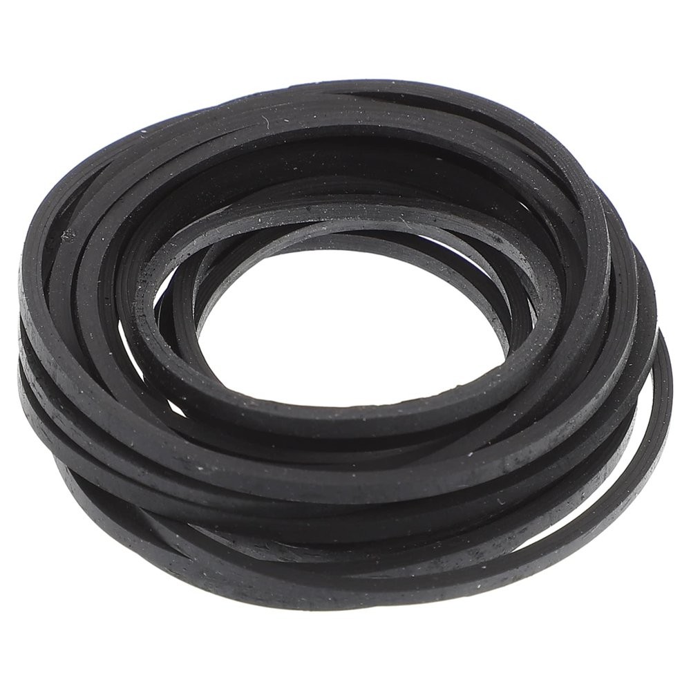 GAROZATION 20pcs Cassette Player Belt Record Repair Belt Flat Rubber Replacement for Tape Recorder