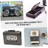 GAROZATION 20pcs Cassette Player Belt Record Repair Belt Flat Rubber Replacement for Tape Recorder view 2