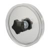 Record Label Saver Cleaning Protector Clamp for Records Industrial Grip Clear ABS Material (Black) view 4