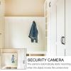 1080P Body Camera with 32GB SD Card, Mini Video Recorder Security Nanny Cam with Motion Detetion,Small Video Indoor Security Camera for Home/Office/Pet Monitor,No WiFi Needed No Audio-White view 2