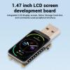 ESP32 S3 1.47 Inch LCD Display Development Board, ST7789 USB A Interface Supports 2.4G Bluetooth 5 Microcontroller Board view 2