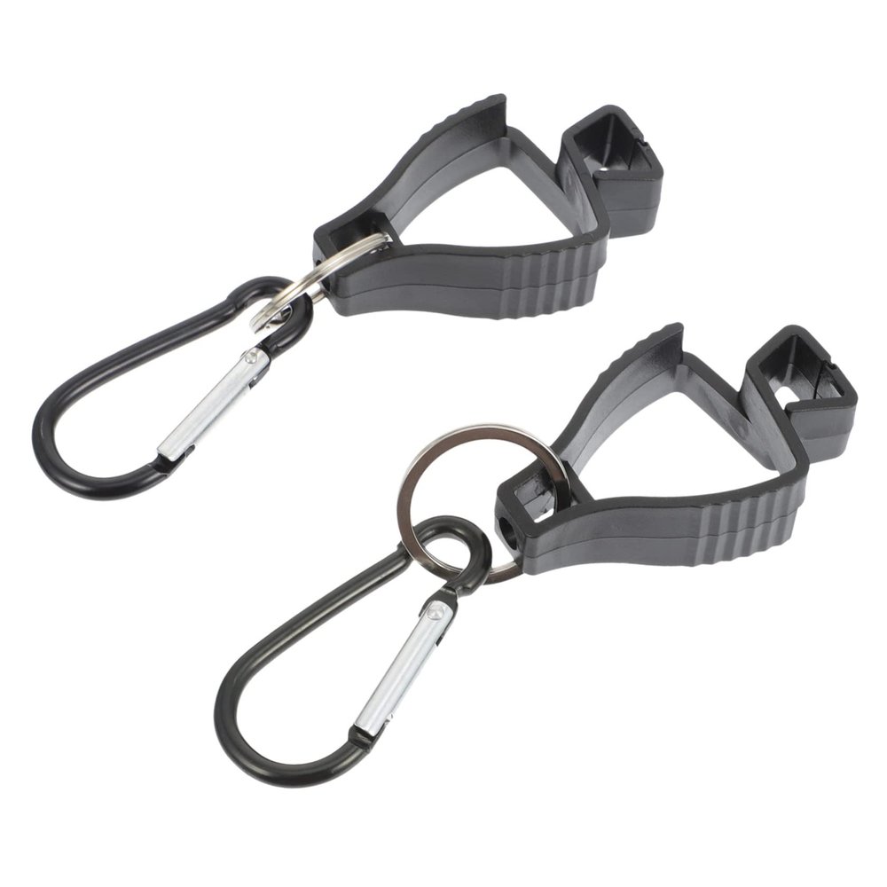 NAMOARLY 2pcs Versatile Glove Clip for Outdoor Use Towel and Sunglasses Holder Lightweight for Work and Everyday Activities