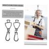 NAMOARLY 2pcs Versatile Glove Clip for Outdoor Use Towel and Sunglasses Holder Lightweight for Work and Everyday Activities view 3