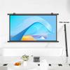 MUGVFVCSQ Projector Screen Manual Pull Down Movie Screen 40" 50" 60" 72" HD 4K Projection Screen for Home Theater Camping Office Meeting(60inch(16:9)) view 2