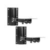 KIYILIHI Speaker Stand, Wall-Mounted Bearing Capacity 50kg Speaker Stand, Suitable for 7.87 to 19.68 Inches Speaker Shelves 1 Pair, for Home Theaters Professional Performance view 1