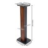 2 Pack Speaker Stands, Freestanding Speaker Stands, Home Speaker Stands, for Bookshelf Speakers, Satellite Speakers & Surround Sound Speaker Holds to 66lbs view 2