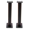 2 Pack Speaker Stands, Freestanding Speaker Stands, Home Speaker Stands, for Bookshelf Speakers, Satellite Speakers & Surround Sound Speaker Holds to 66lbs view 4