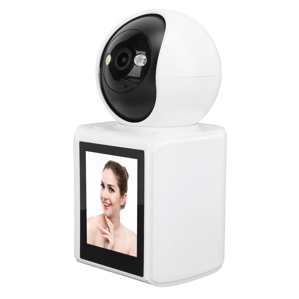 GOWENIC Two Way Video Camera, 1080P Indoor Home Security Camera with 3 Modes Options, Nanny Camera for Home Security, Motion Detection, 2.8 inch HD Screen