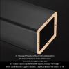 KIYILIHI Speaker Stand, Base Size 340x340mm Speaker Stands,Sand Can Be Filled Speaker Stands 2 Pieces, for Home Theaters Professional Performance Recording Composing(Brown,280x240x500mm) view 3