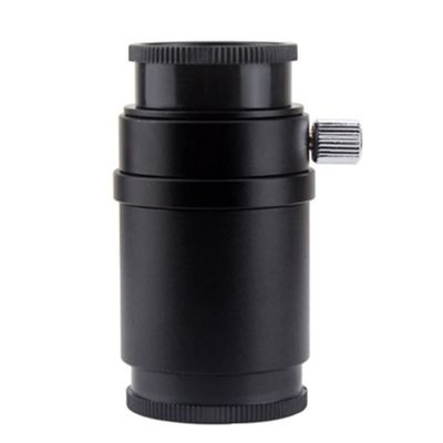 Microscope 1/2 1/3 1X 0.3X 0.5X Adapter C Mount Lens for Trinocular Stereo Microscope(1x)