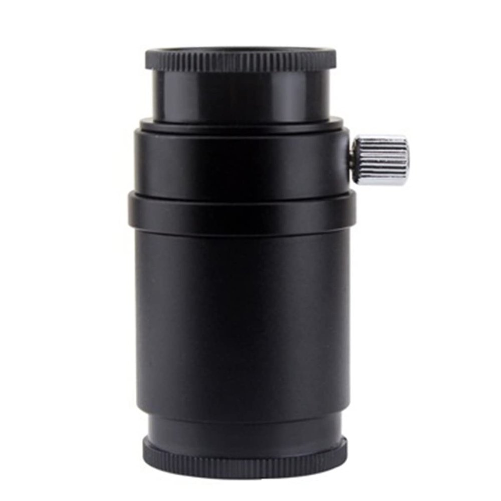 Microscope 1/2 1/3 1X 0.3X 0.5X Adapter C Mount Lens for Trinocular Stereo Microscope(1x)