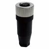 M12 8-Pin Waterproof Female Power Connector, PG7 Screw Crimp, 5-Pack view 3