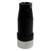 M12 8-Pin Waterproof Female Power Connector, PG7 Screw Crimp, 5-Pack view 4