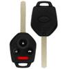 Replacement Keyless Remote Head Key Fob for Subaru Outback 2010-2014 FCC CWTWBU766 Part Number 57497-AJ00A 57497AJ00A view 1