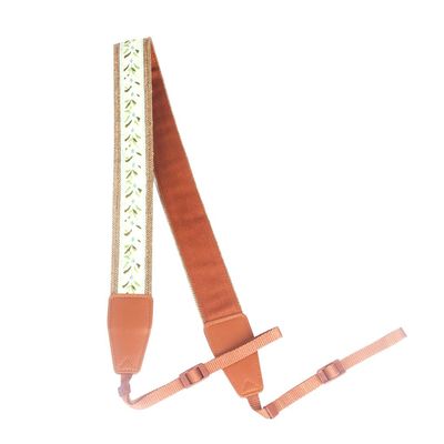 FEICHAO Camera Neck Strap Photography Shoulder Strap for DSLR SLR Camera Accessories (Brown)